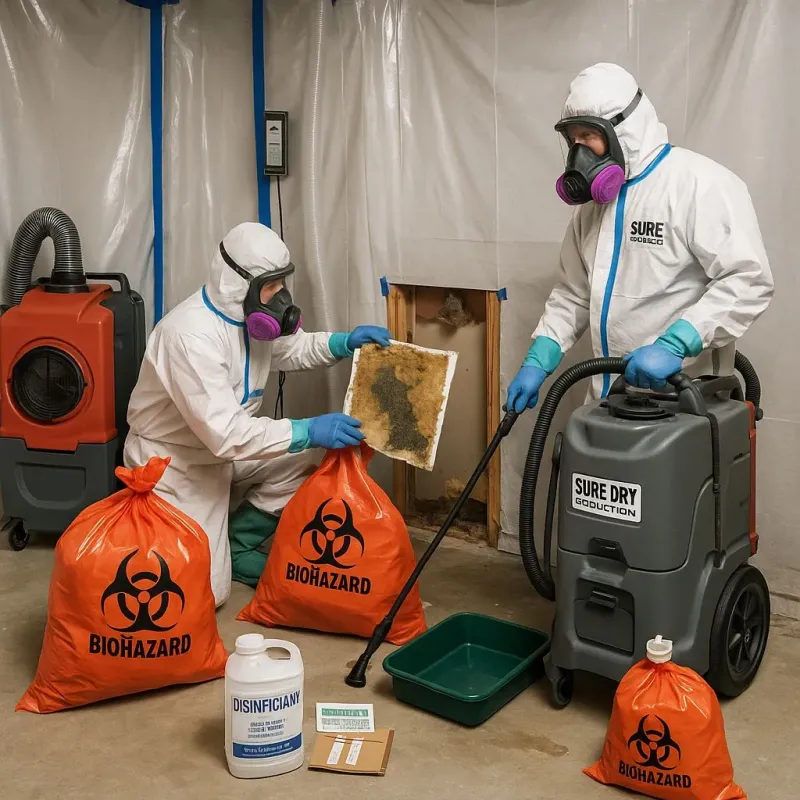 Contaminated Water Handling Protocols process in Glen Ridge, NJ