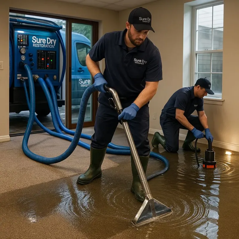 Water Extraction and Removal process in Glen Ridge, NJ